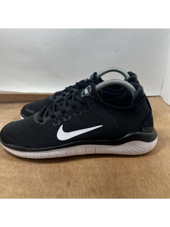 Nike Free RN 2018 Running Shoes Men Size 8 942836-001 Black White main image 9